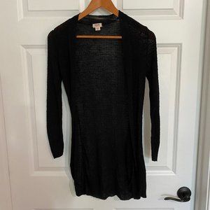 Mossimo Supply Co. Black Cardigan Size XS